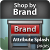Shop By Brand Attribute Splash Pages