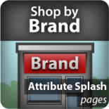 Shop By Brand Attribute Splash Pages