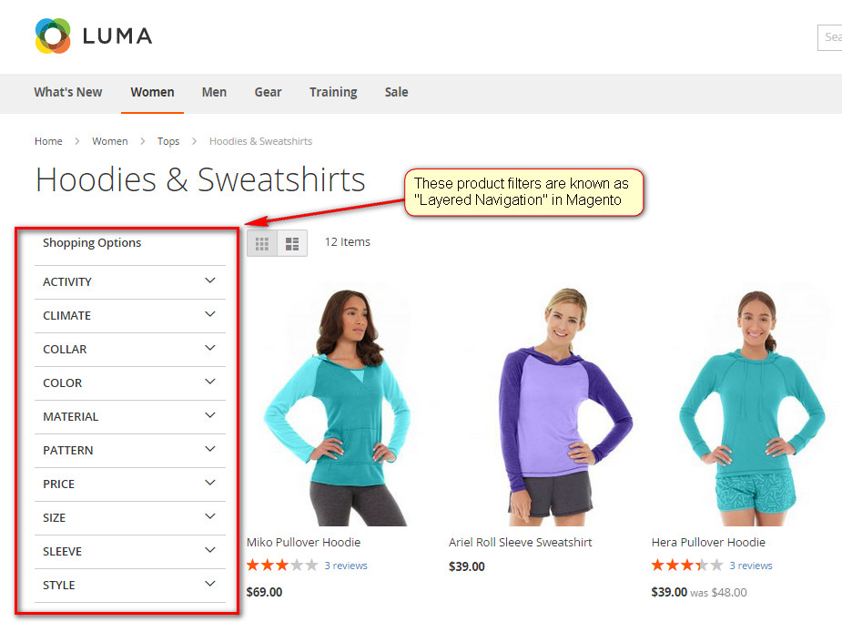 Layered Navigation in Magento 2