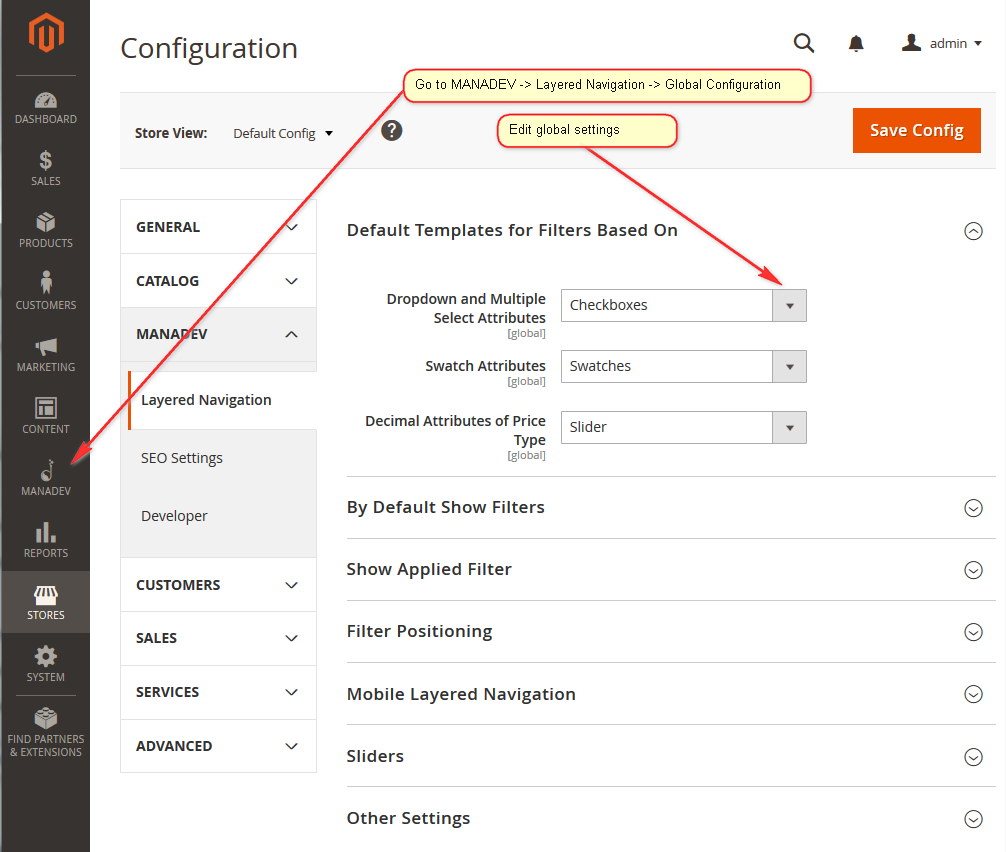 Global Configuration