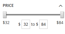 Possibility to edit slider ranges manually