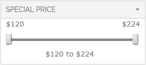 Price Type Filter Display As Slider